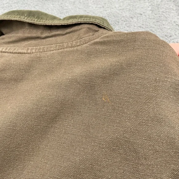 VTG LL Bean Jacket Mens XL Chore Barn Field Coat Corduroy Collar Wool Liner - Picture 7 of 12